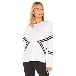 The Upside Beaumont Long Sleeve White Top Sz 6